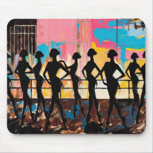 Alfombrilla De Ratón Arte del Ballet (#2) pintura al óleo
