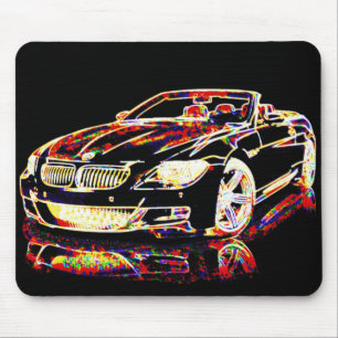 Alfombrilla De Ratón Arte del coche