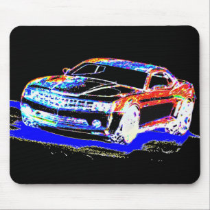 Alfombrilla De Ratón Arte del coche