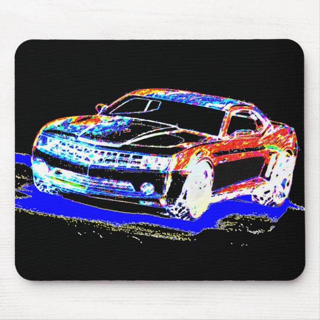 Alfombrilla De Ratón Arte del coche (Frente)