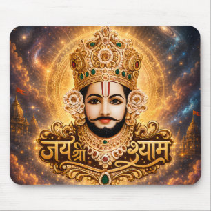Alfombrilla De Ratón Arte Devocional Jai Shri Khatu Shyam Ji