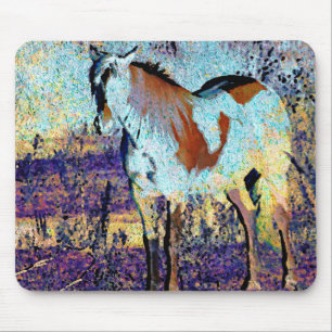 Alfombrilla De Ratón Arte digital Pinto Horse