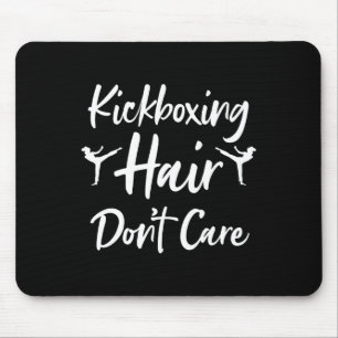Alfombrilla De Ratón Arte divertido de kickboxing para hombres y mujere