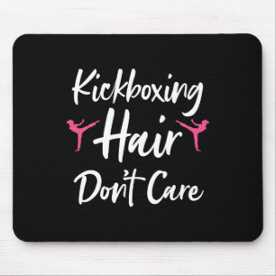 Alfombrilla De Ratón Arte divertido de kickboxing para hombres y mujere