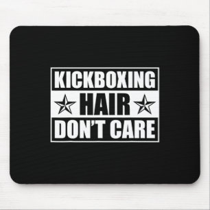Alfombrilla De Ratón Arte divertido de kickboxing para hombres y mujere