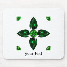 Arte Esmeralda Gemstone, verde