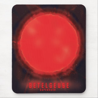 Alfombrilla De Ratón arte espacial de supernova de betelgeuse