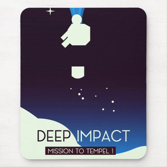 Alfombrilla De Ratón Arte espacial Deep Impact (Frente)
