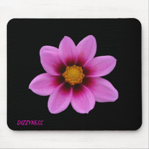 Alfombrilla De Ratón Arte floral rosa