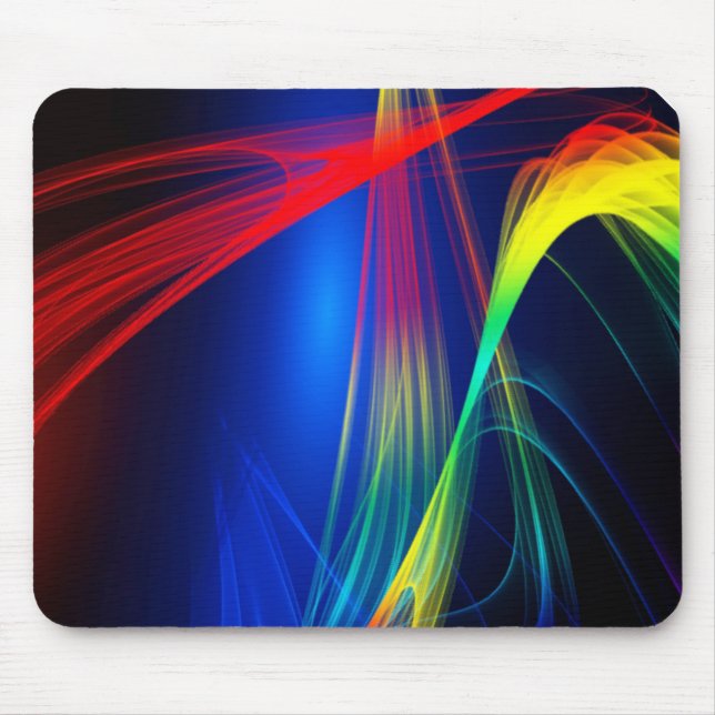 Alfombrilla De Ratón Arte Fractal 10 Mousepad (Frente)