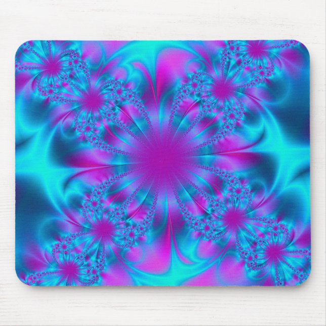 Alfombrilla De Ratón Arte Fractal 24 Mousepad (Frente)