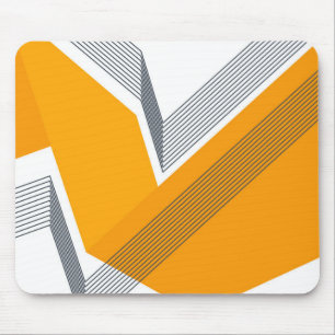 Alfombrilla De Ratón Arte geométrico moderno, fresco, de moda, urbano,