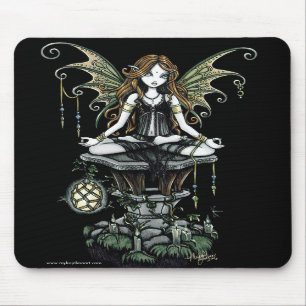 Alfombrilla De Ratón Arte gótico "ambarino" Mousepad del Faerie de la