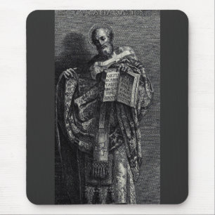 Alfombrilla De Ratón Arte gráfico de San Atanasio de Alejandría