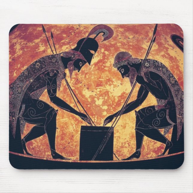 Alfombrilla De Ratón Arte griego: Aquiles y Ajax (Frente)