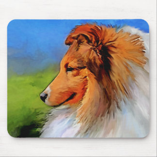 Alfombrilla De Ratón Arte hermoso Mousepad de Sheltie