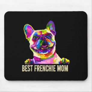Alfombrilla De Ratón Arte Mejor Frenchie Mamá Bulldog Francés Perro Mam