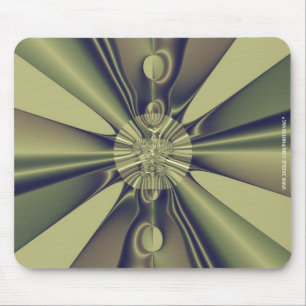 Alfombrilla De Ratón Arte moderno abstracto geométrico terrenal