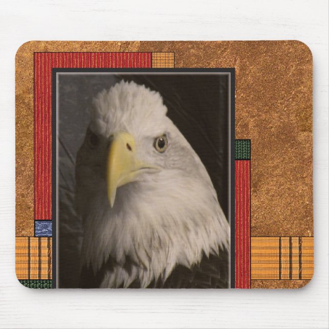Alfombrilla De Ratón Arte Mousepad de Eagle (Frente)