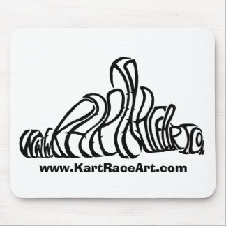 Alfombrilla De Ratón Arte MousePad de la raza de Kart