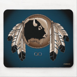 Alfombrilla De Ratón Arte nativo Mousepad de los primeros de las