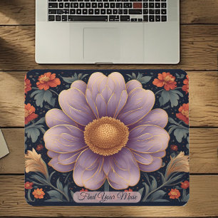 Alfombrilla De Ratón Arte Nouveau de cita inspiradora jardín de primave