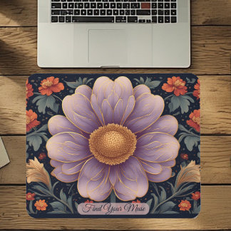 Alfombrilla De Ratón Arte Nouveau de cita inspiradora jardín de primave