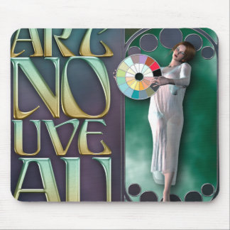 Alfombrilla De Ratón Arte Nouveau Mousepad