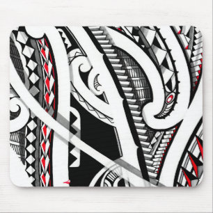 Alfombrilla De Ratón Arte polinesio/maorí tribal perfecto del tatuaje