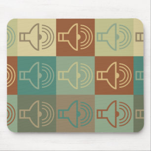 Alfombrilla De Ratón Arte pop de la audiología