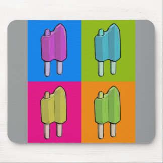 Alfombrilla De Ratón Arte pop del Popsicle