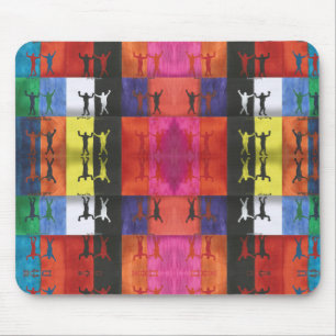 Alfombrilla De Ratón Arte pop nº1 de Yeshaya Dank - unidad y armonía