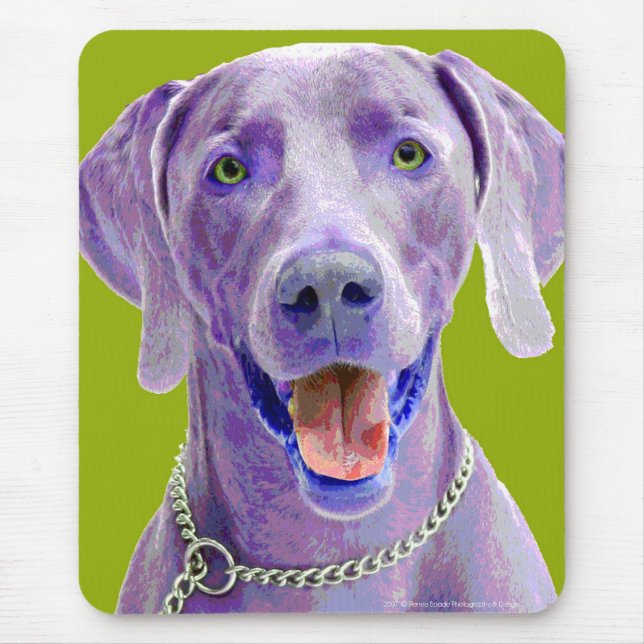 Alfombrilla De Ratón ARTE POP Weimaraner (Frente)