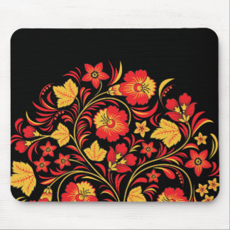Alfombrilla De Ratón Arte popular ruso Mousepad de Hohloma