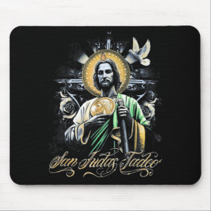 Alfombrilla De Ratón Arte Religioso San Judas Tadeo Santos Católicos De