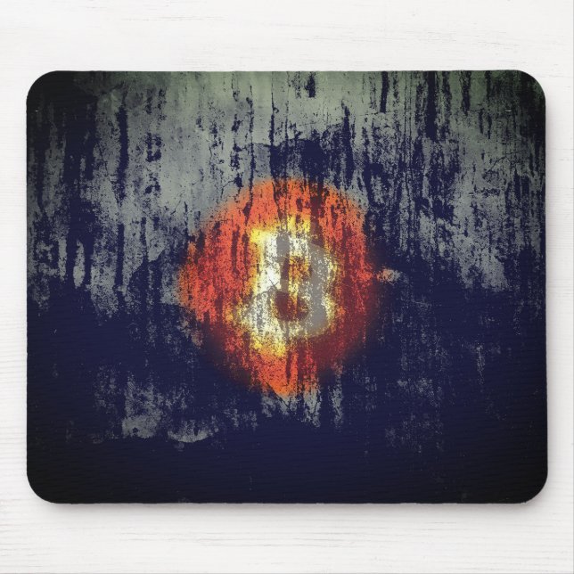 Alfombrilla De Ratón Arte Resiliente de Bitcoin (Frente)