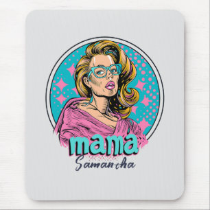 Alfombrilla De Ratón Arte Retro Mama Pop Personalizado (8)