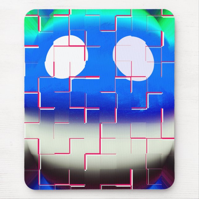 Alfombrilla De Ratón Arte roto (Frente)