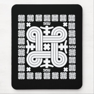 Alfombrilla De Ratón Arte Sisu finlandés