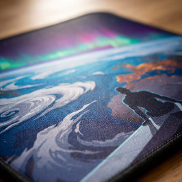 Alfombrilla De Ratón Arte surrealista inspirador que domina el mundo