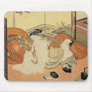 Alfombrilla De Ratón Arte ukiyo-e oirano clásico japonés