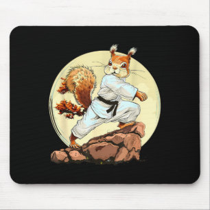 Alfombrilla De Ratón Artes Marciales Judo Karate MMA Taekwondo Ardilla