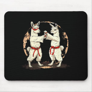 Alfombrilla De Ratón Artes Marciales Judo Llama Taekwondo Kung Fu MMA