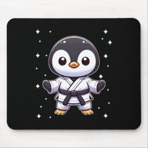 Alfombrilla De Ratón Artes marciales pingüinas de Cute Kawaii Karate