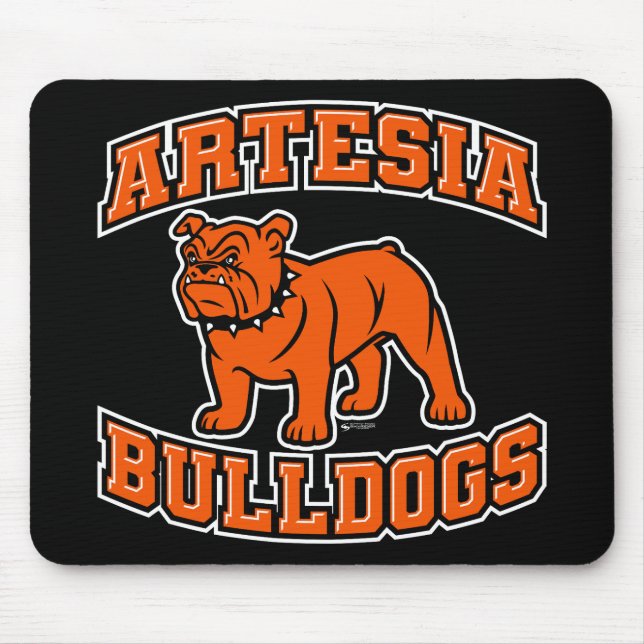Alfombrilla De Ratón Artesia Bulldog almohadilla para ratón "perro Nara (Frente)