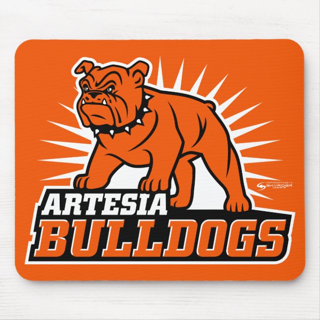 Alfombrilla De Ratón Artesia Bulldoges Mousepad (Frente)