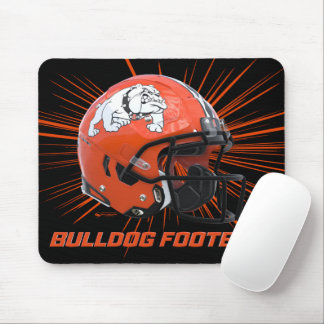 Alfombrilla De Ratón Artesia Bulldogs Football Helmet Mouse Pad
