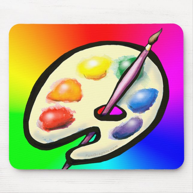 Alfombrilla De Ratón Artista (Frente)