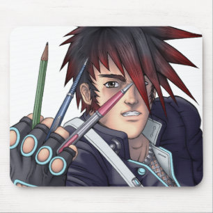 Alfombrilla De Ratón Artista Anime Manga