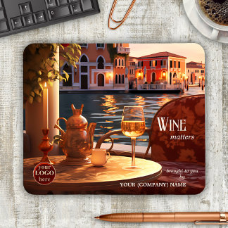 Alfombrilla De Ratón Artista de vino italiano